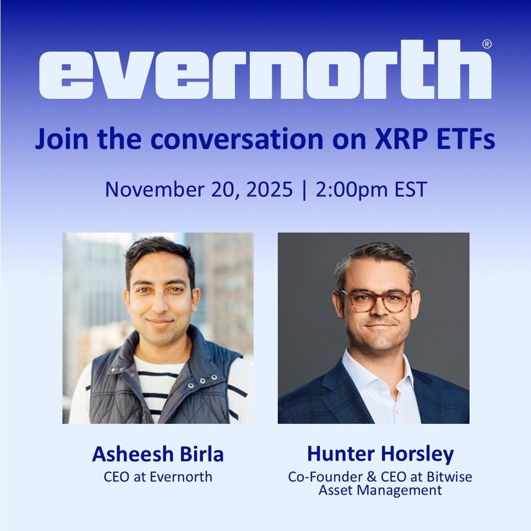 evernorthxrp's tweet image. Big week for digital assets. 

Tomorrow, CEO @ashgoblue joins @HHorsley from @Bitwiseinvest to break down the XRP ETF launch.  

Set a reminder to tune in: x.com/i/spaces/1DXxy…