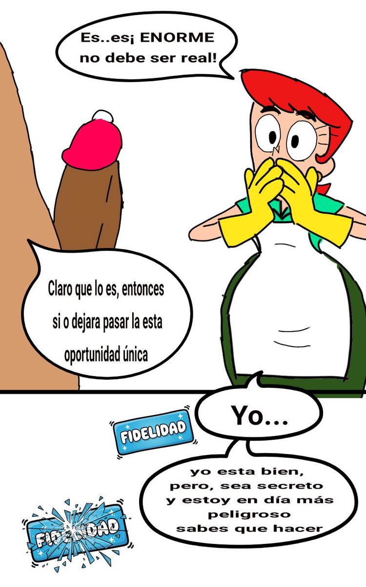 jack_multiverso's tweet photo. La Mamá de dexter no se reciste una grande
#cheating #ntr #blacked #qos #selfshipping #selfship #proship #proshipping #proshipnsfw #dexterslaboratory #dextermom #dextermother https://t.co/s4JxTbKOCY