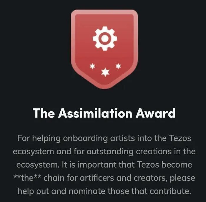 TezosCommons's tweet image. Assimilation Award

@A_Rahaad
@tesserart_xyz
@MiRetratito
@voidformmeta
@HashSosaHash
@coralinesaidso
@pantea_pipar