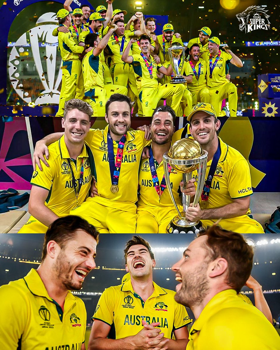 TexasSuperKings's tweet image. On this day in 2023, Stoinis was busy… winning the World Cup. 🌏🔥

#cwc2023 #WhistleForSuperKings