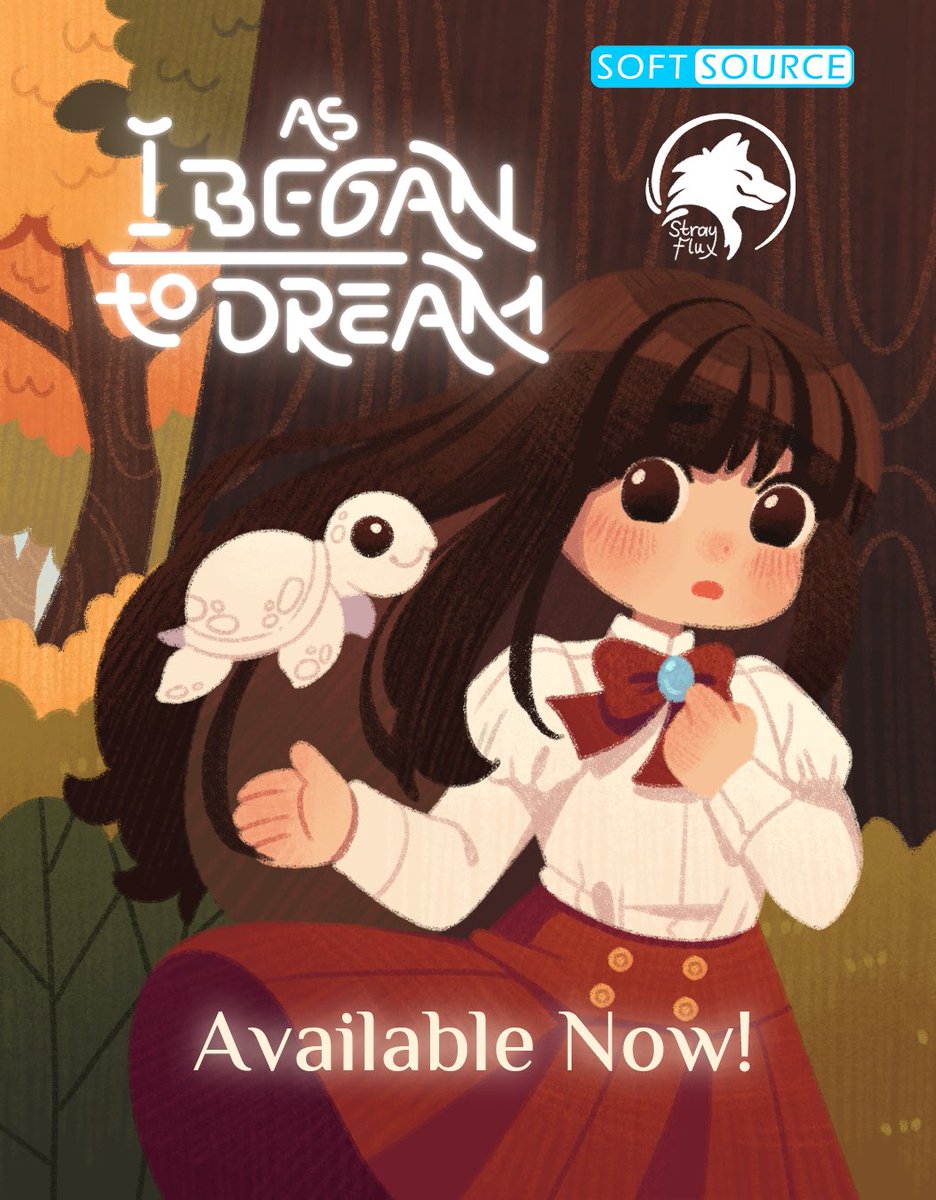 Strayflux_ID's tweet image. OUT NOW!🎉🎉🎉

✨As I Began to Dream✨
A hand-illustrated puzzle platformer telling the story of a young girl’s journey of navigating grief and loss.

Play now on Steam &amp;amp; Nintendo Switch!

#indiegame #narrativegames #puzzleplatformer #asibegantodream