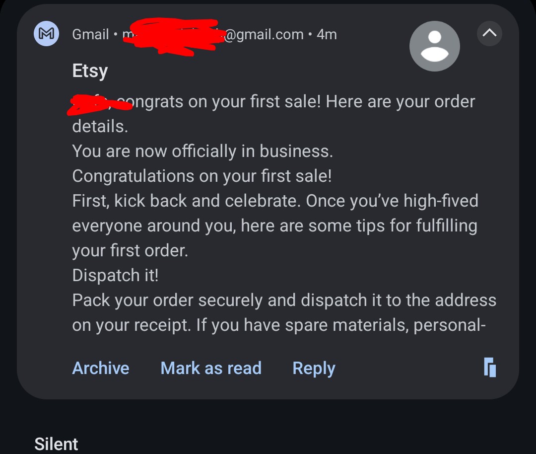 WebBuildingFrog's tweet image. Another day another new store making its first sale.

💪🏻 Don&apos;t fade the frog
