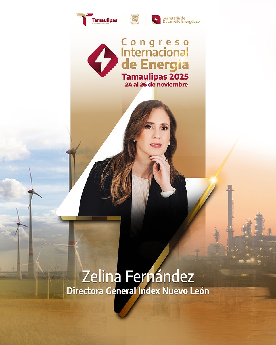 RGB360mx's tweet image. Te invitamos a conocer a los Invitados Especiales y expertos de alto nivel que participarán en el Congreso Internacional de Energía Tamaulipas 2025.

¡No te pierdas el lineup que definirá el futuro! 👇
ciet.tamaulipas.gob.mx 

#CIET2025 #EnergíaMéxico #Liderazgo