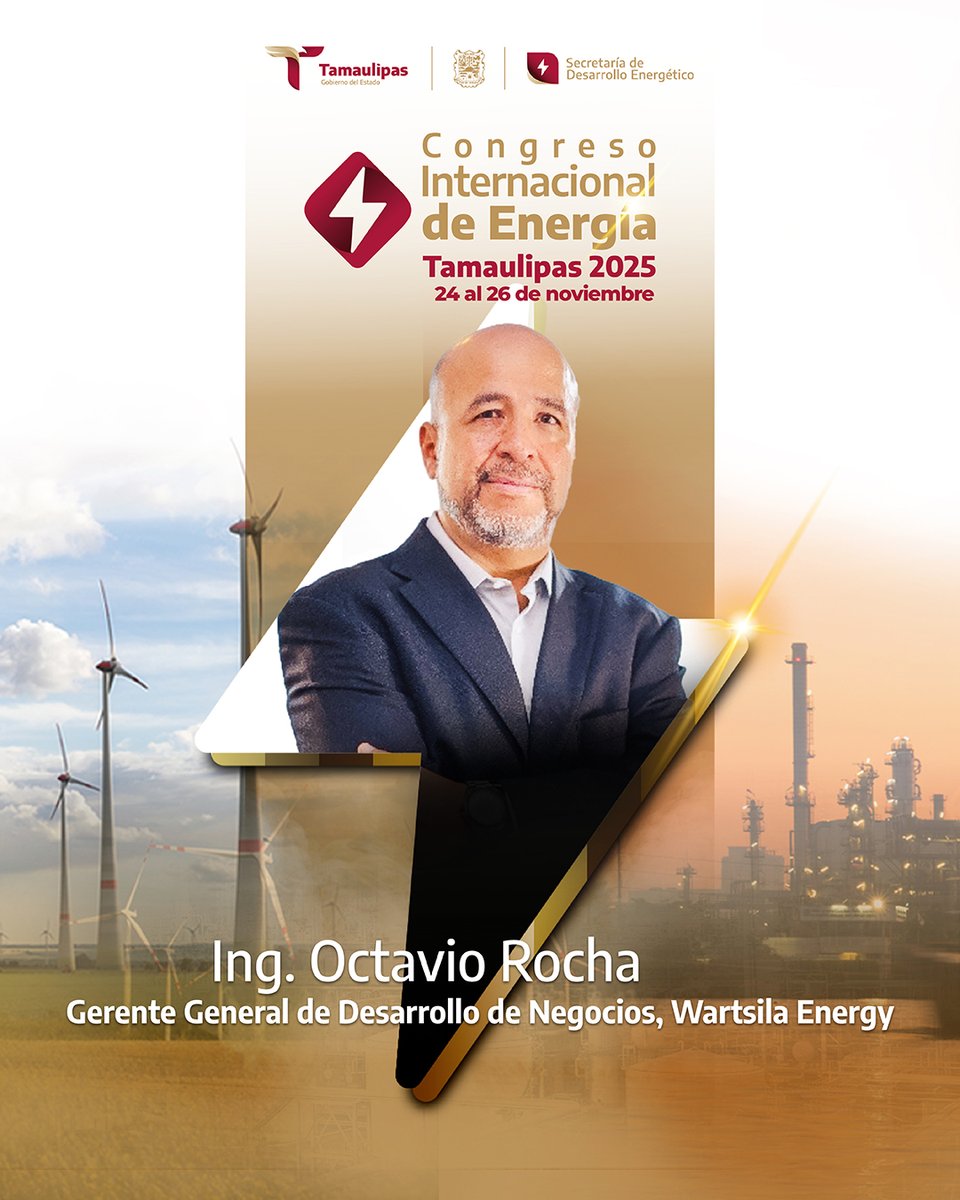 RGB360mx's tweet image. Te invitamos a conocer a los Invitados Especiales y expertos de alto nivel que participarán en el Congreso Internacional de Energía Tamaulipas 2025.

¡No te pierdas el lineup que definirá el futuro! 👇
ciet.tamaulipas.gob.mx 

#CIET2025 #EnergíaMéxico #Liderazgo