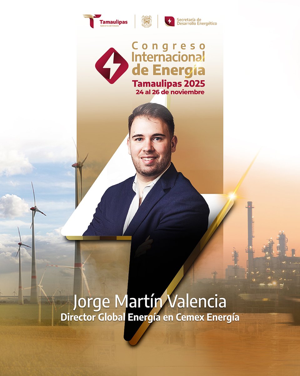 RGB360mx's tweet image. Te invitamos a conocer a los Invitados Especiales y expertos de alto nivel que participarán en el Congreso Internacional de Energía Tamaulipas 2025.

¡No te pierdas el lineup que definirá el futuro! 👇
ciet.tamaulipas.gob.mx 

#CIET2025 #EnergíaMéxico #Liderazgo