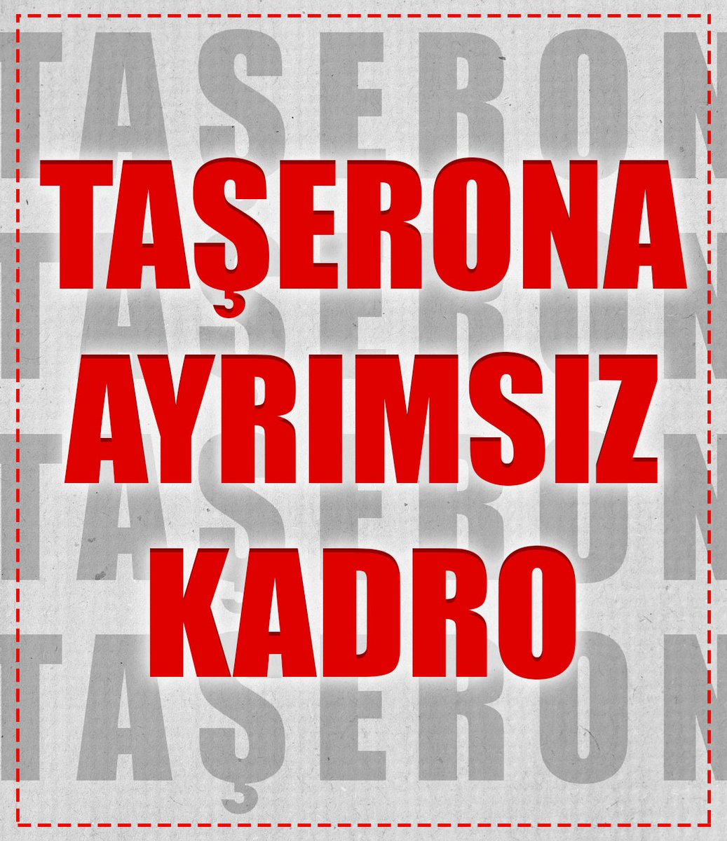 KamuKatib's tweet photo. @isikhanvedat @RTErdogan @hakiskonf Sendika ve konfederasyonlar ile yaptığınız istişarelerde #Taşeronİşçilik devam ediyor demediler mi? Dedilerse bir avuç emekçi neden kadroya alınmıyor? Demedilerse ortada bir yanlış var! Taşeron sorunu ivedikikle çözülmesi gereken ve söz verdiğiniz bir meseledir.
@tcbestepe https://t.co/474D2g1maV