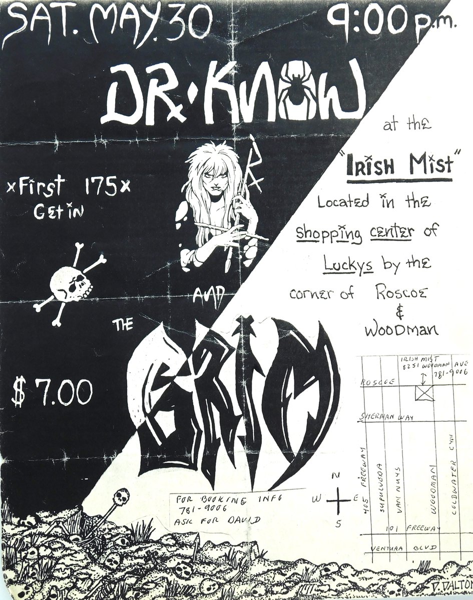TheGrimBand's tweet photo. At The Irish Mist in SFV. $7 was expensive back then. https://t.co/7NvTeF7fwN