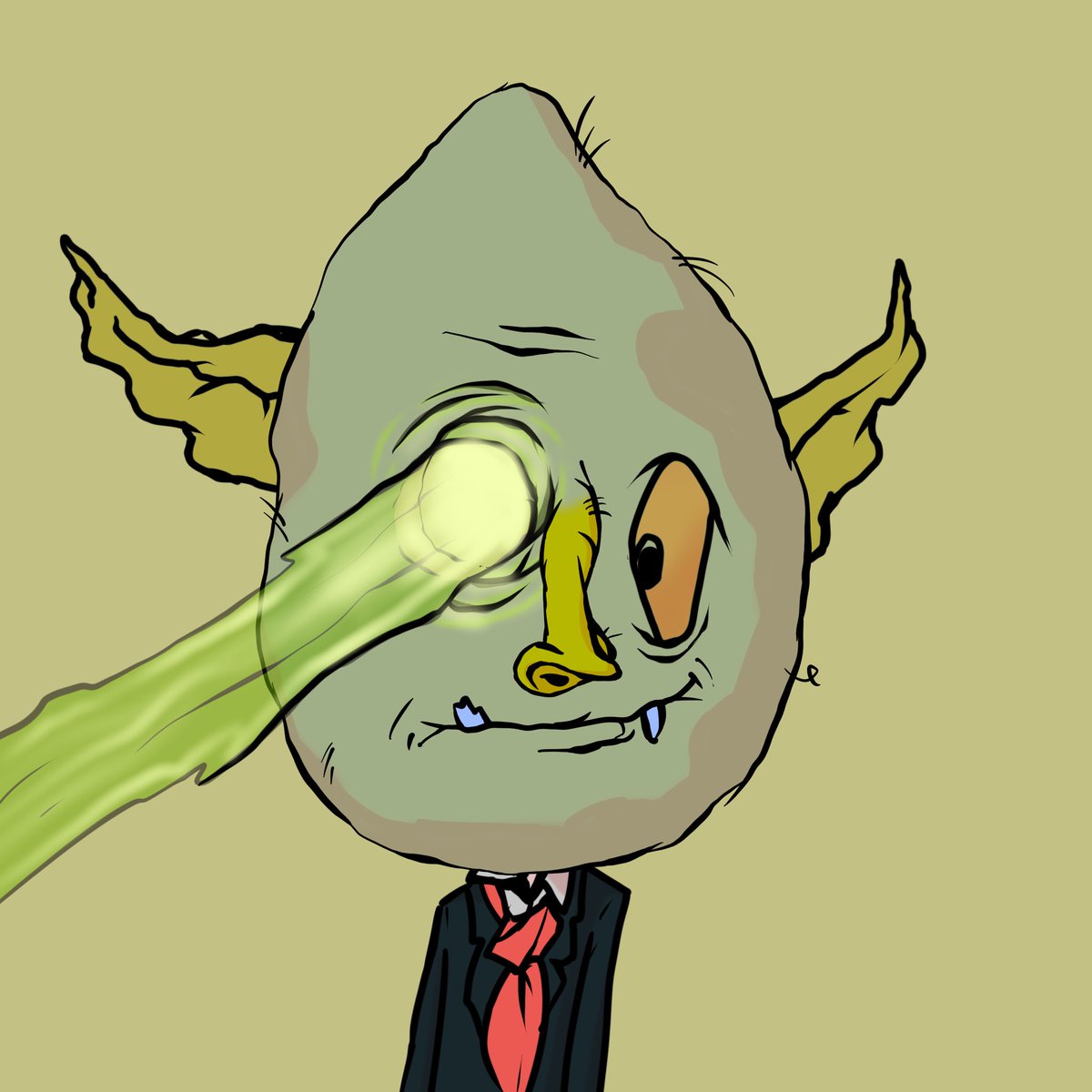 spacexgaga's tweet image. I have officially transformed myself into a goblin. @goblintown #goblintown