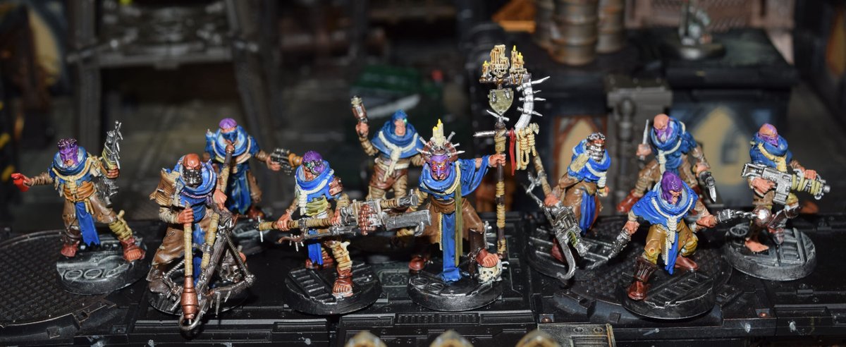 TheDiceBill's tweet photo. Introducing a new Necromunda Cawdor Gang -  https://t.co/VEh5hARUgM https://t.co/sJPIyOOLMw