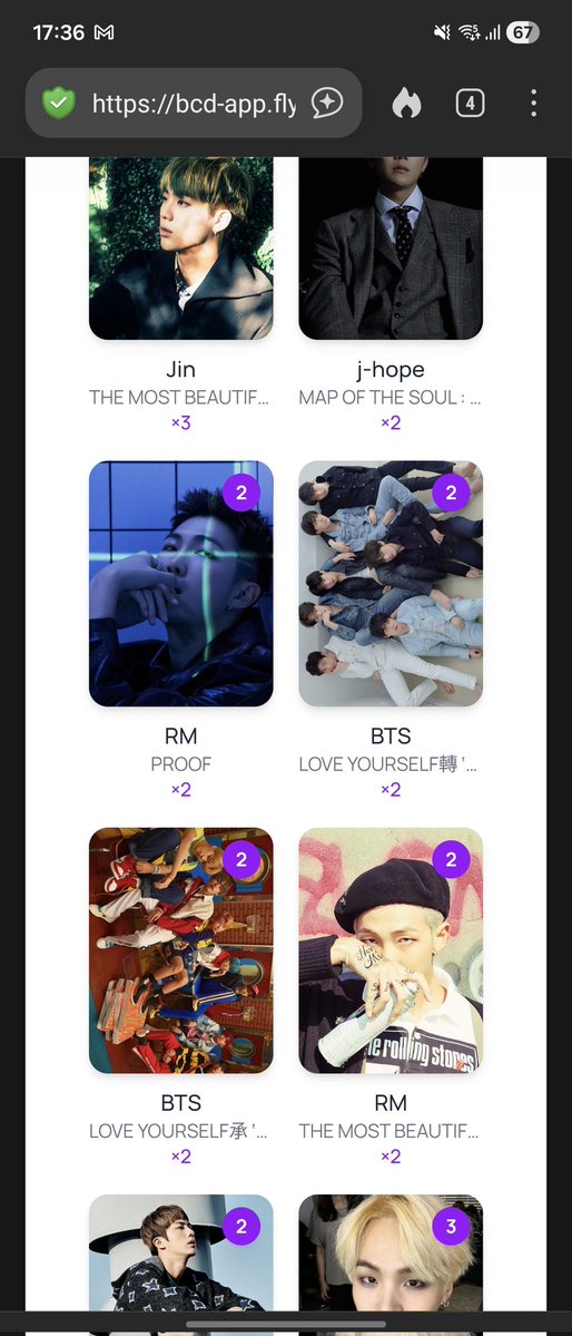 wildflowerfds's tweet image. Hi Army, here are my current duplicates, username is: anaees 
I&apos;ll accept any I don&apos;t have yet :) #bcdtrade