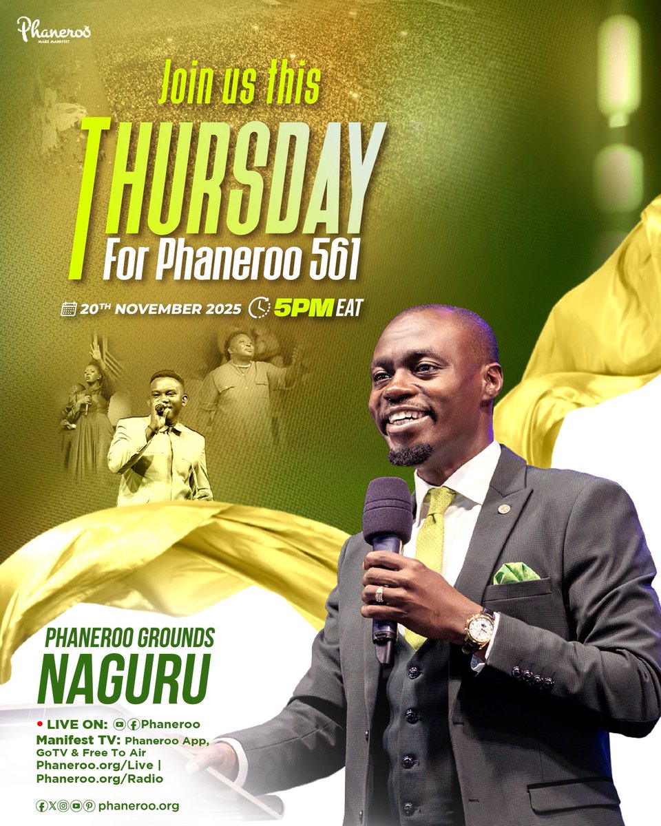 #Phaneroo 560 amplified our understanding of what it means to be at the appointed place, at the appointed time. 

By the eyes of faith, we behold the vision of God concerning our lives and respond in obedience to the leading of the Holy Spirit. 

Our steps are aligned and