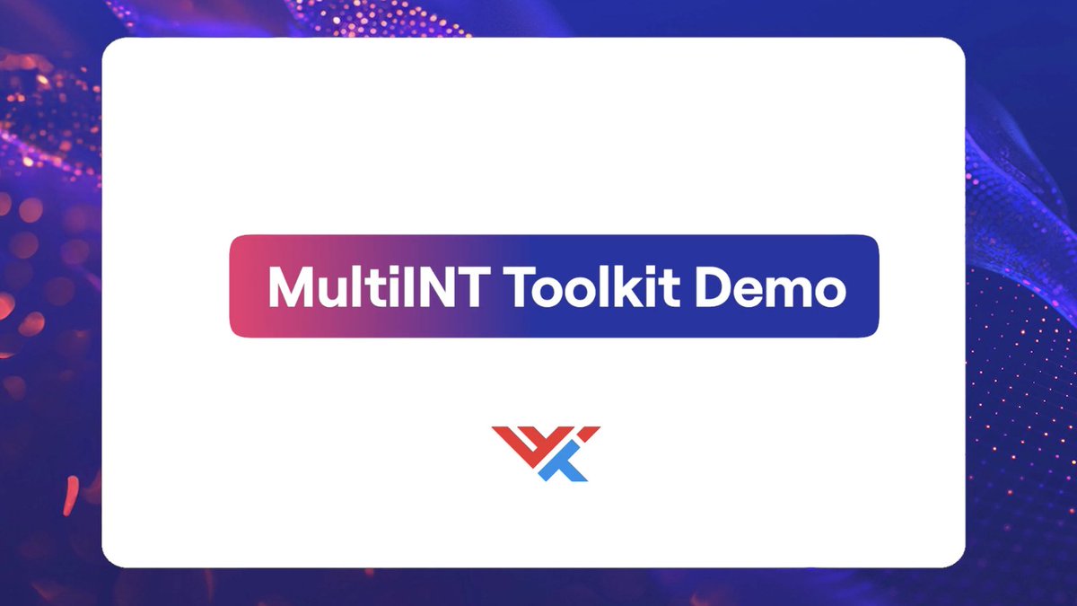 jeffswords's tweet image. Introducing the MultiINT Toolkit 🧰 

This assistant is a secure, multi-agent AI solution that supports defense and national security missions by quickly providing insights across large datasets.

Watch the demo: wwt.com/video/multiint…