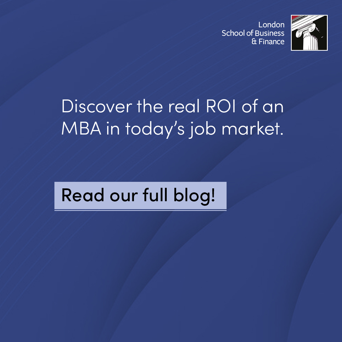 Is an MBA really worth it? 🤔
From salary boosts to career pivots, discover the ROI of an MBA in our latest blog, tailored for every professional balancing work and study.

Read more →  [lsbf.org.uk/blog/news/busi…]

#MBA #CareerGrowth #LSBF