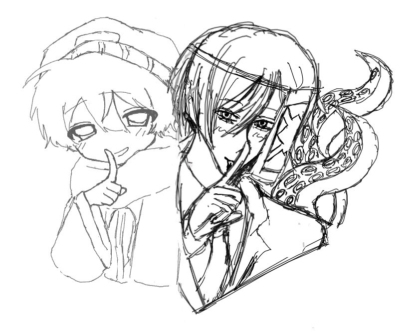 __Nagara__'s tweet photo. #い・らくすと 
#コンてすと 

絵🍵合作‼️‼️
今回も力尽きました https://t.co/LhhJLYSmtS