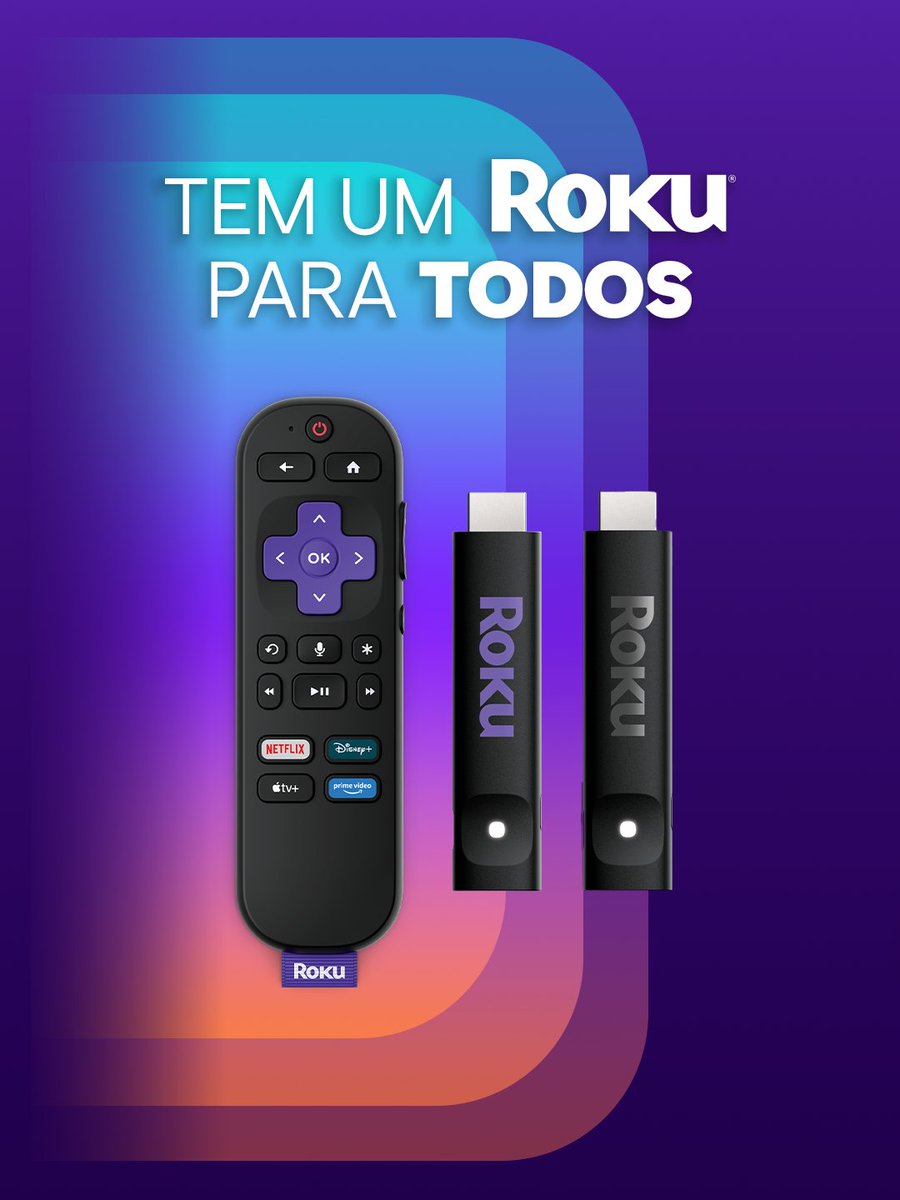 Roku Brasil tweet media