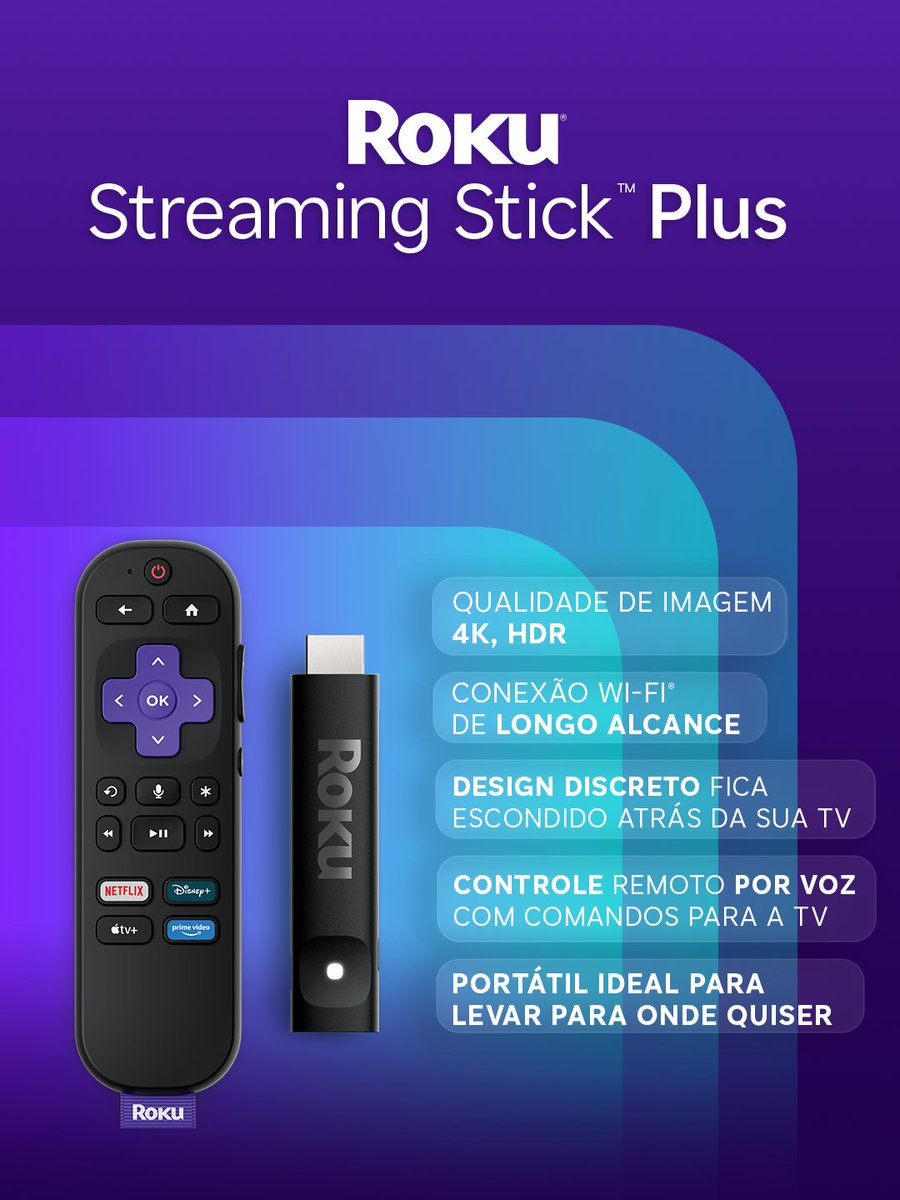 Roku Brasil tweet media