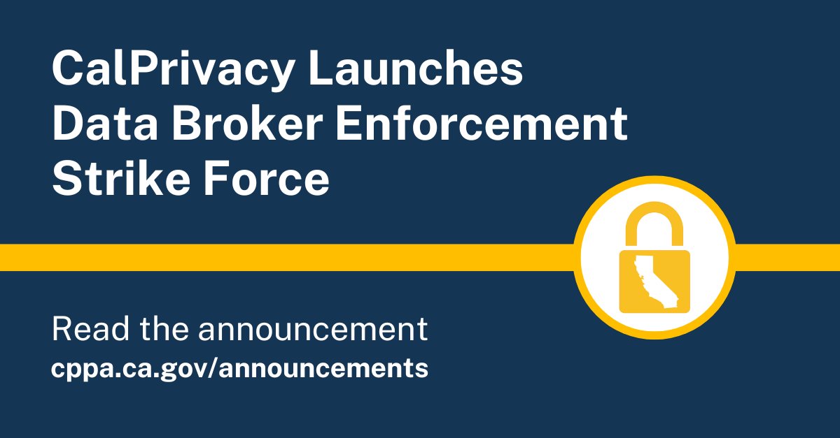 California Privacy Protection Agency tweet media