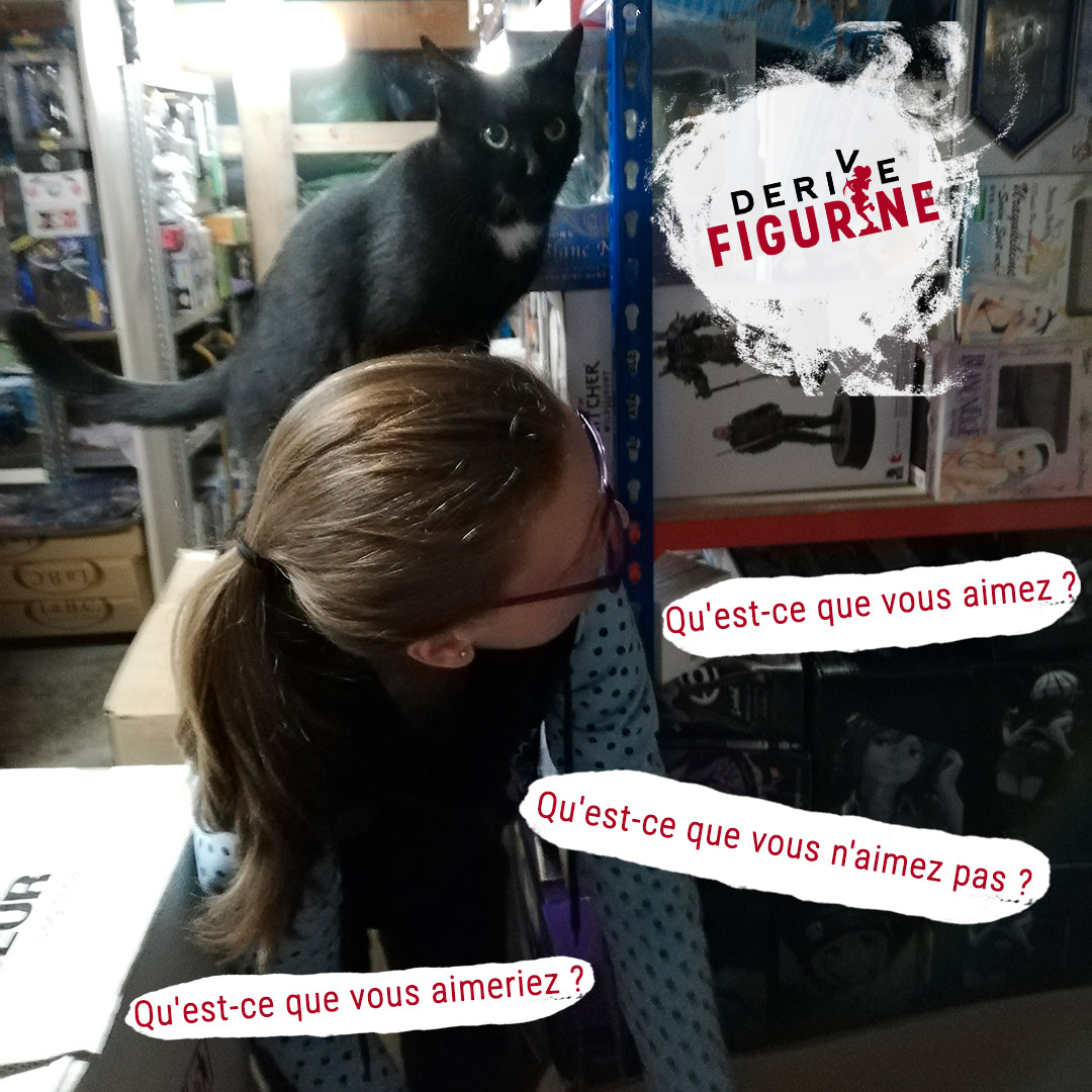DeriveFigurine's tweet image. A partager au max #RT 💙

On a quelques questions avec Laura et Rillette pour Derive Figurine 😺💛

Sur Derive Figurine d'une manière générale : 

1. Qu'est-ce que vous aimez ? 

2. Qu'est-ce que vous n'aimez pas ?

3. Qu'est-ce que vous aimeriez ? 

Vous pouvez répondre sur tout…