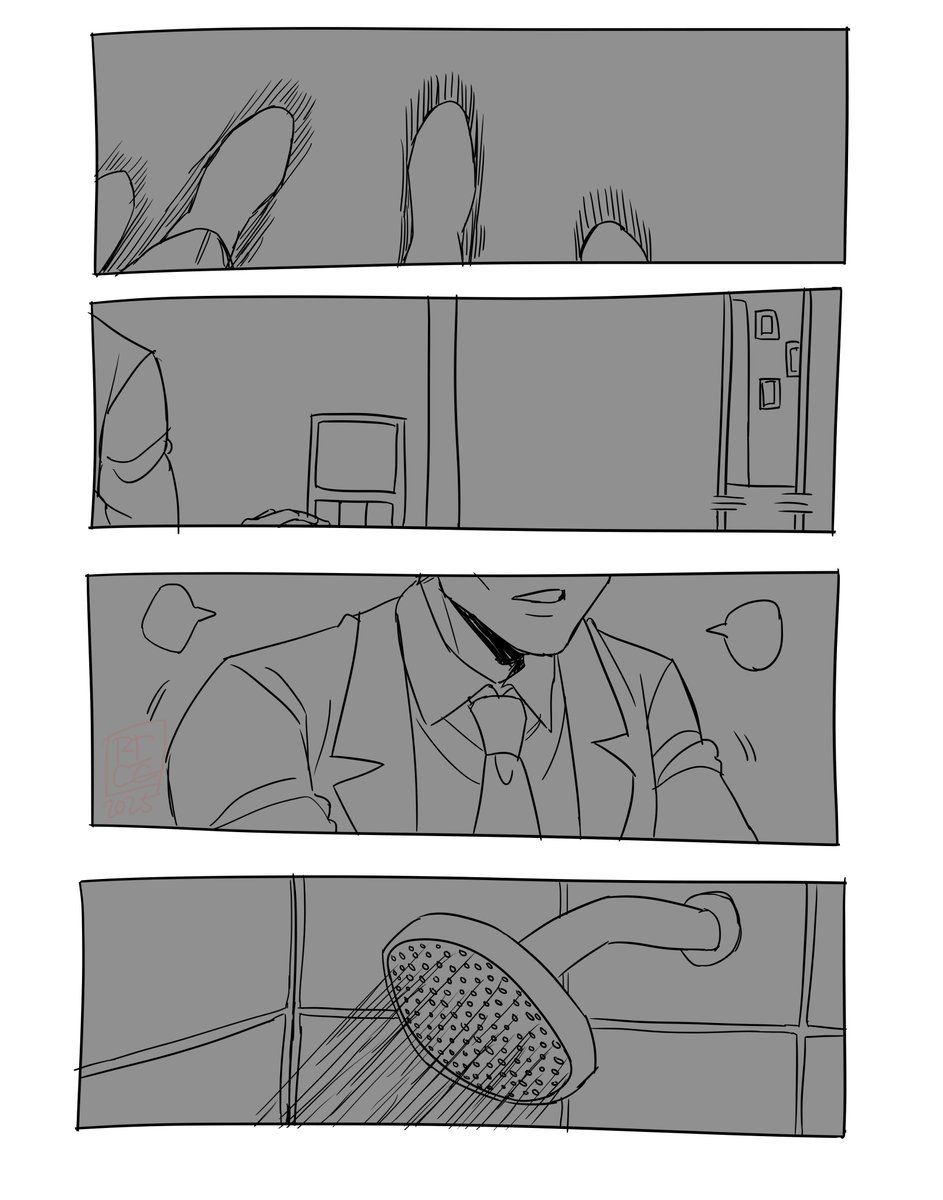 RiceSugarBowl's tweet image. Retreat 1/2
I got sick while making this, and unfortunately I don&apos;t like it very much, but forward I shall march! Making comics is always a bigger task than I initially think.
#Overwatch2 #Overwatch2fanart #comic #mirrorwatch #mercyoverwatch #moiraoverwatch