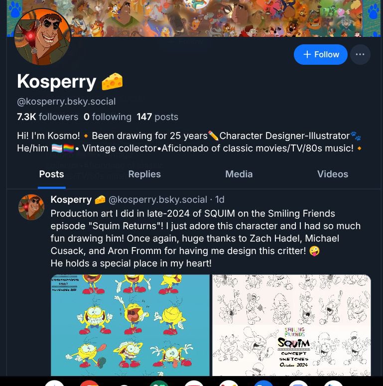 thecoochmingler's tweet image. Smiling Friends is so transphobic that they hired a trans artist to design the guest character in the episode /j