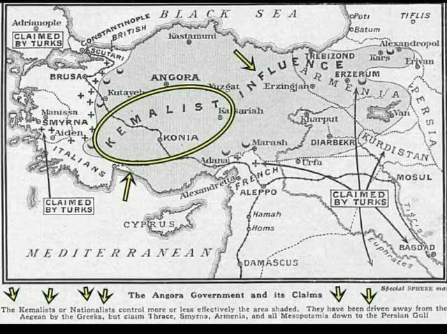 Sen ki nadan piman kudurgan!
Üfürmüşsün yine mabaddan!

Püsküllüler, Cübbeliler nasıl ki din bezirganları, sen de o kalem bir Atatürk bezirganısın. Aynı onlar gibi, tarihin şanlı sayfalarını bir ziyan sahnesi gibi okuyup, Cumhuriyet’in özünde yatan ruhu “jeopolitik tıkanmışlık”