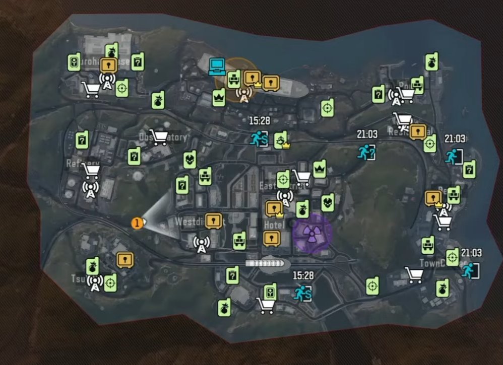 codmINTEL's tweet image. Serpent Island mini-map in Call of Duty: Mobile. 👀