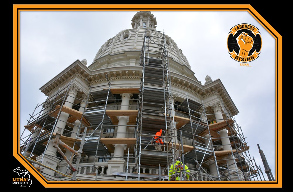 MiLaborers's tweet image. #Laborers are always ready no matter when, no matter where, no project too big. #LaborersRising #FeelThePower💪