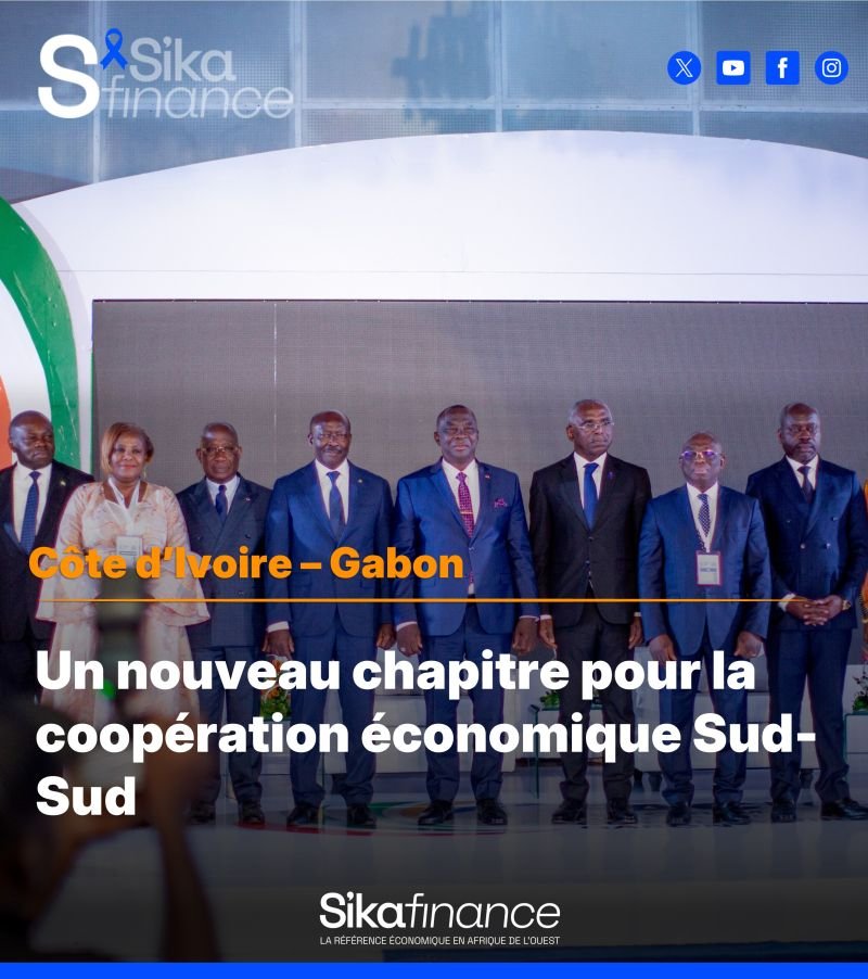 Le premier Forum d’Affaires Côte d’Ivoire–Gabon a posé les bases d’un partenariat économique Sud-Sud ambitieux, visant à intensifier les investissements croisés et à structurer des chaînes de valeur régionales. 

sikafinance.com/marches/forum-…