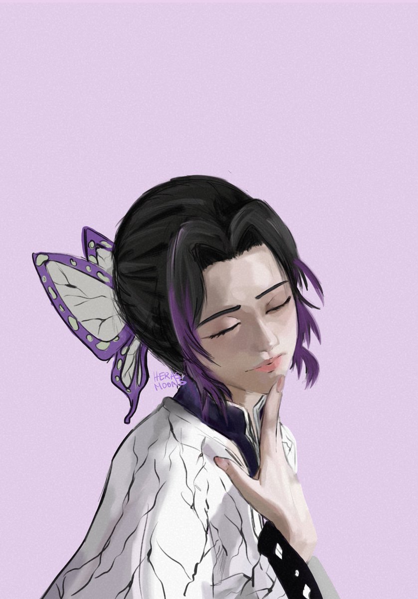 herasmoons's tweet image. shinobu kocho, you are in fact so fun to draw