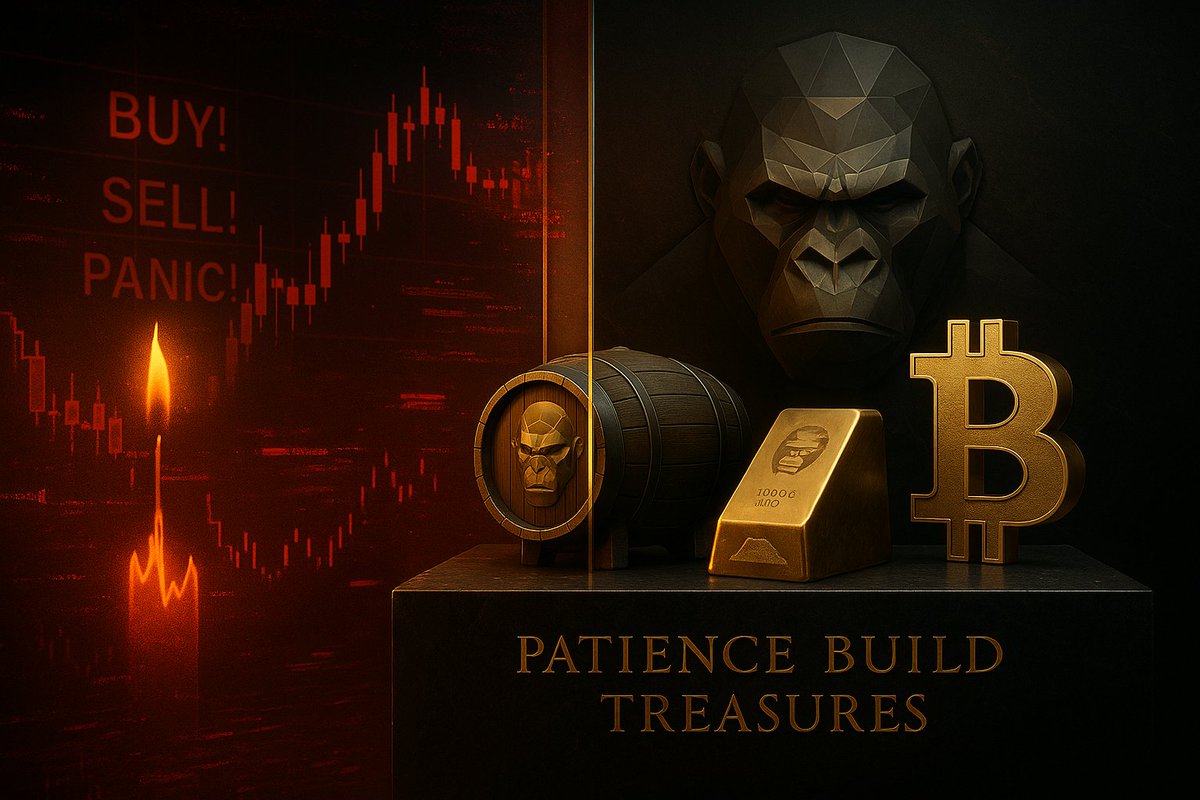 Speculators chase candles.
Builders secure treasure.
Long-term conviction always outperforms noise.

Three Gold Treasury — where patience turns into power. ⚡️

👉 planetwhiskey.xyz
👉 threegoldtreasury.online
👉 t.me/PlanetWhiskey
👉 ReserveVault.xyz
#더블유