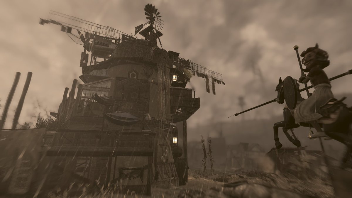 New @fallout CAMP

You can fight a windmill like Don Quixote!

#Fallout76
