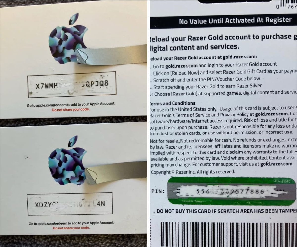 Got a scratched or code-missing gift card? Don’t panic!

Mydarads.com now helps you recover and cash out all your damaged or incomplete gift cards — fast and at the best rates! 💯 contact us through the link below 👇👇
Solo.to/dartechlabs 
Solo.to/dartechlabs