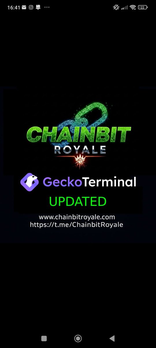 We are now on GeckoTerminal.