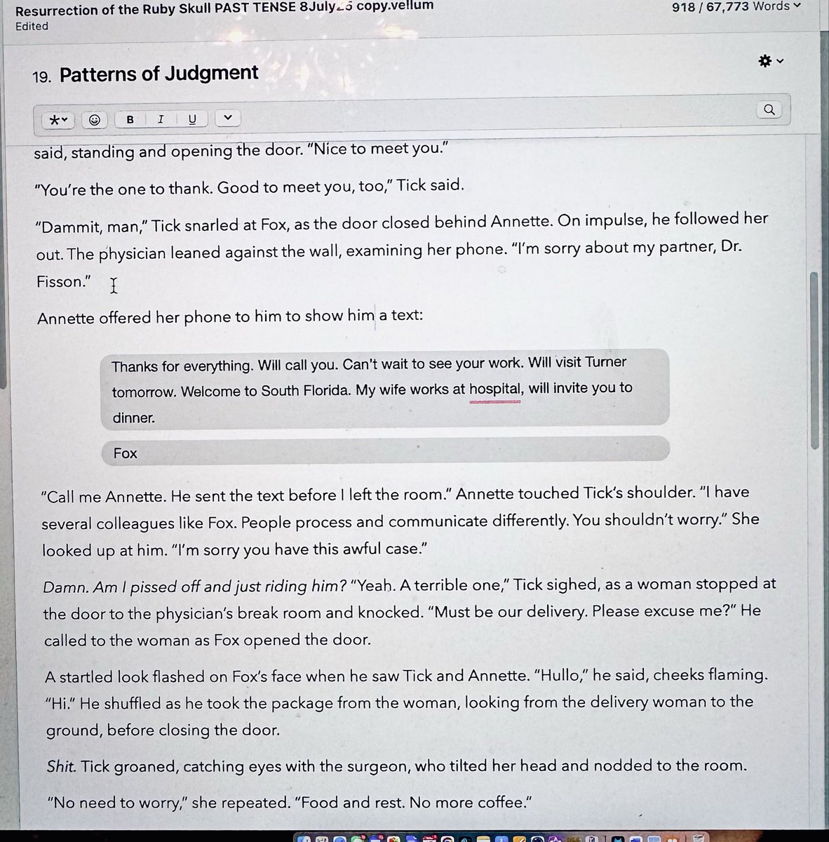CollingsMaccrae's tweet photo. #editing #judgeNot https://t.co/MW3nz4u2Ch