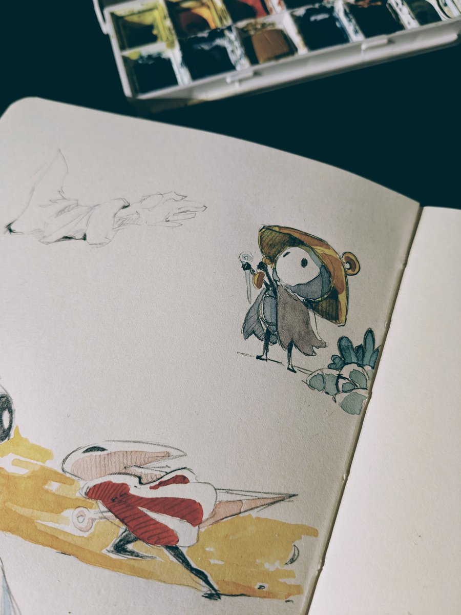 Watercolors on the Sherma doodle too!