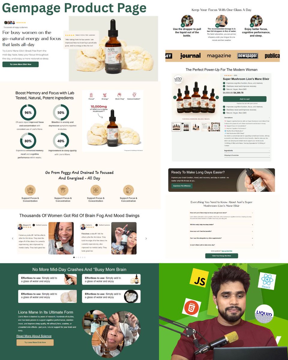 AdnanMa96146339's tweet image. ✅ Finally Completed Successfully!

Shopify Landing page using GemPages 🧩 and some Liquid coding 💻 to fix a tough issue.

#ShopifyDeveloper #GemPages #LiquidCoding #Ecommerce #ShopifyExpert #WebDevelopment #JashimUddin