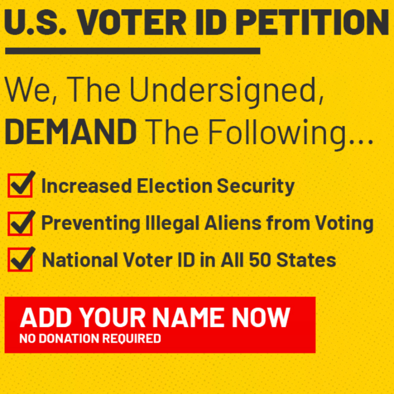 StrongAmerica26's tweet photo. No ID, No Vote?

Sounds pretty common sense, right? We need your opinion!
