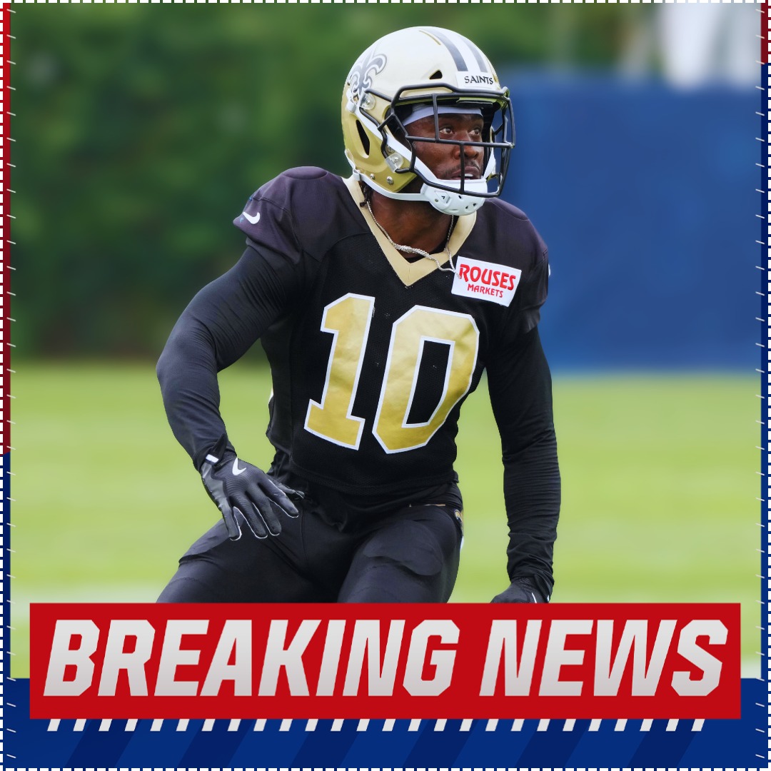 MySportsUpdate's tweet image. The #Saints are parting ways with WR Brandin Cooks, per @nick_underhill. He will become a FA.