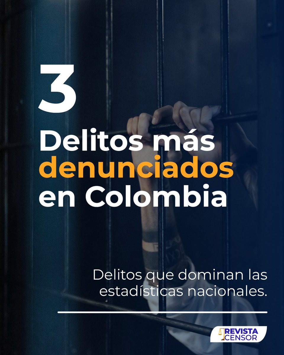 revistacensor's tweet image. Homicidio, hurto y extorsión no solo llenan titulares: marcan la agenda judicial del país y exigen una mirada jurídica más profunda.

👉 Descubre cómo operan, por qué son tan frecuentes y qué retos plantean para abogados, víctimas y el sistema penal
#DerechoPenal…