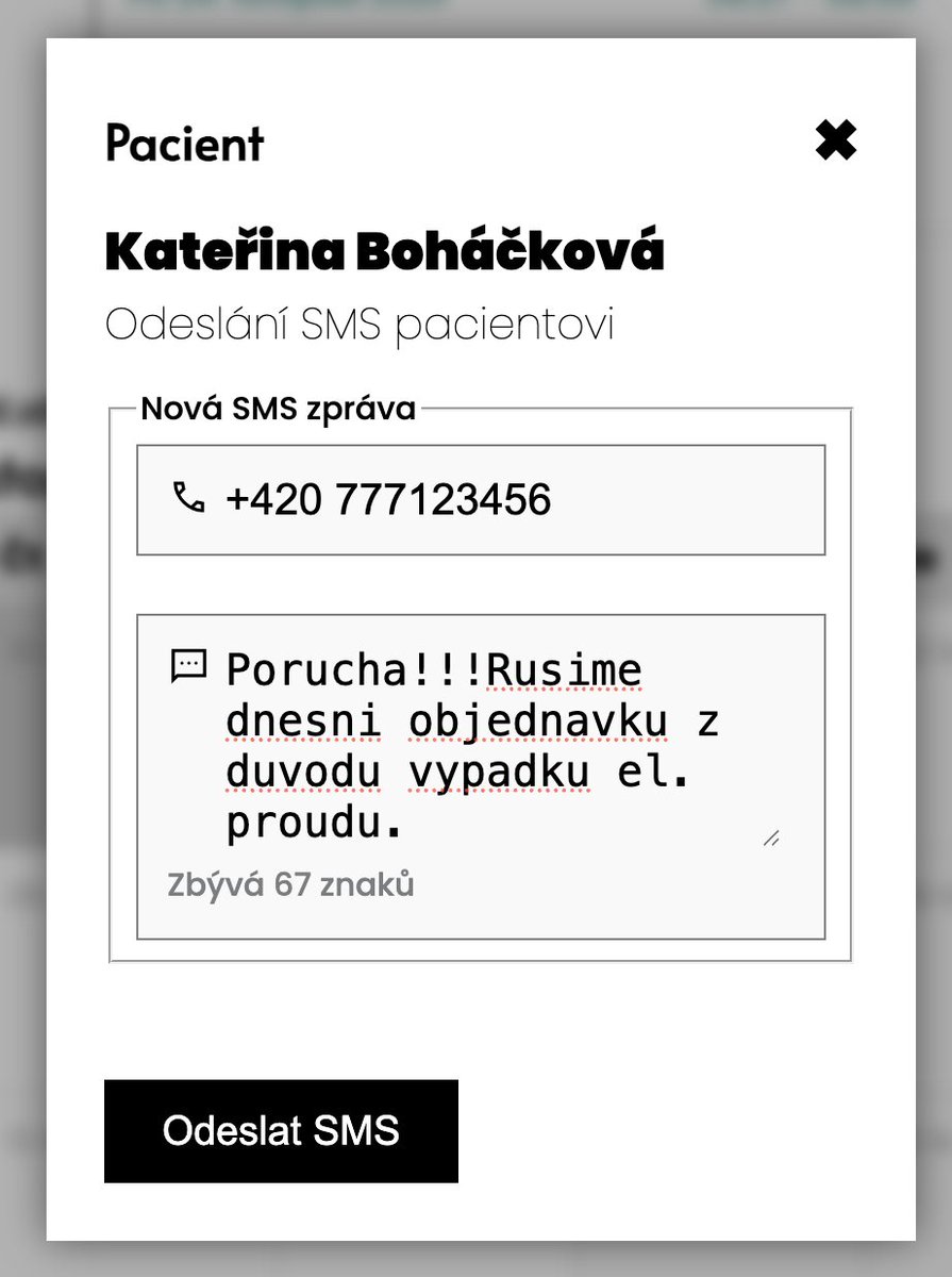 zuboklik's tweet image. Nová SMS funkce v Zuboklik s počítadlem znaků! 📱✨ 😊