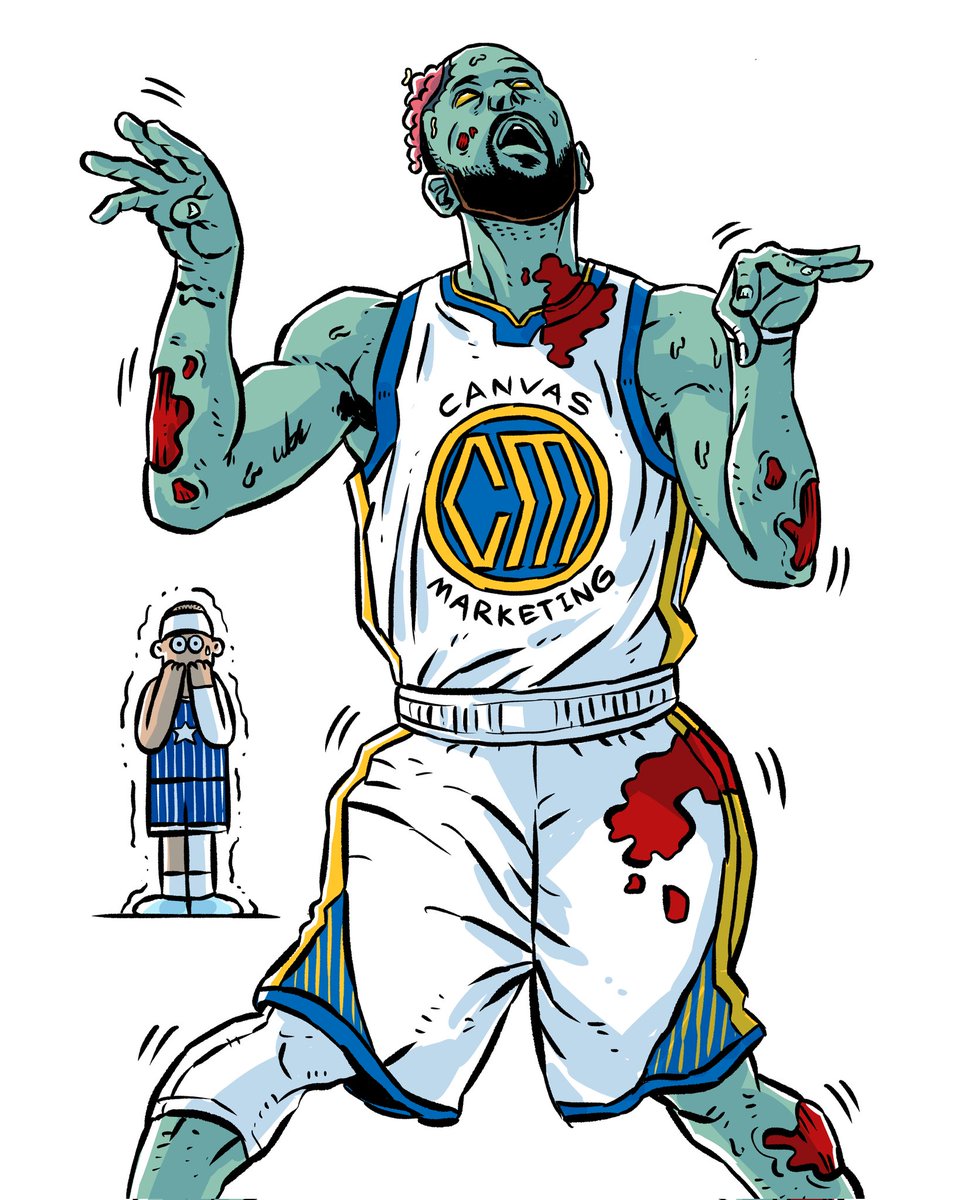 luckymong1's tweet image. Walking Dead. #StephenCurry #Warriors