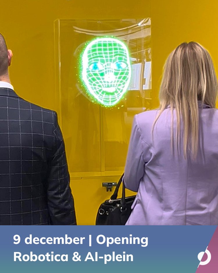 We kijken uit naar dinsdag 𝟵 𝗱𝗲𝗰𝗲𝗺𝗯𝗲𝗿, naar de feestelijke opening van ons Robotica &amp; AI-themaplein. Tijdens deze bijeenkomst zul je onder meer kennismaken met de futuristische Cassie (📸), de digitale host van het plein. Meer info: bit.ly/opening-rai-pl…