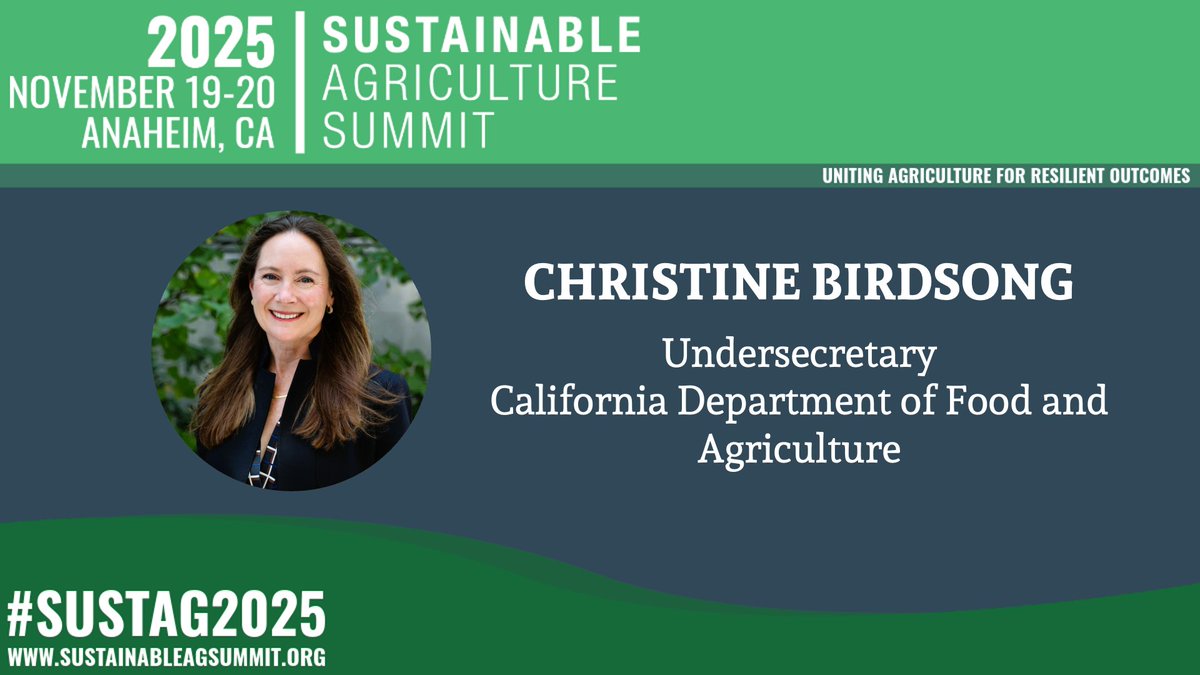 Sustainable Agriculture Summit tweet media