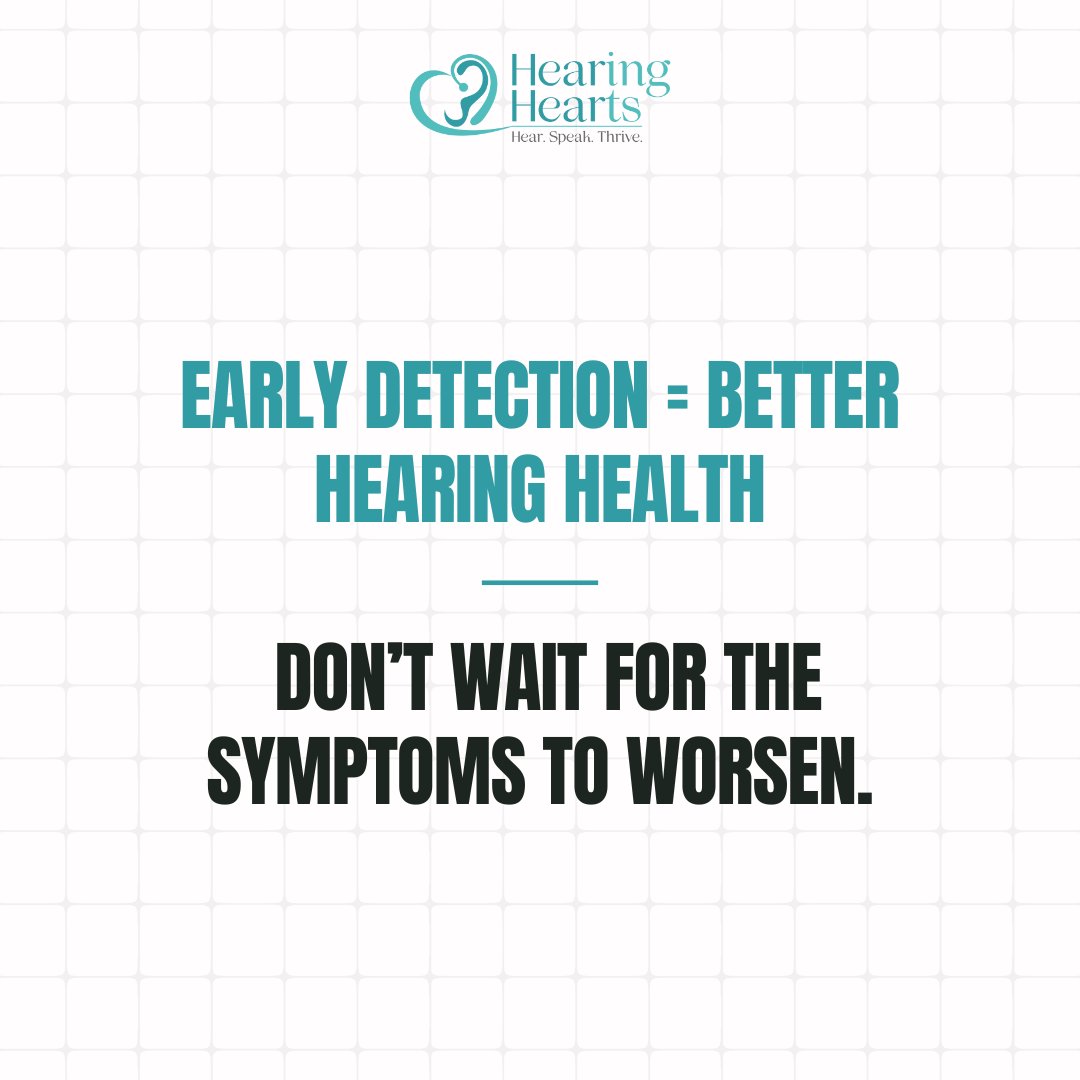 HearingHearts_'s tweet photo. Early signs of hearing loss are often subtle, but catching them early can make all the difference.
Swipe to know the 5 signs you should never ignore.
Your hearing health matters. 

#HearingHearts #HearingAwareness https://t.co/qKn2wu6r5K