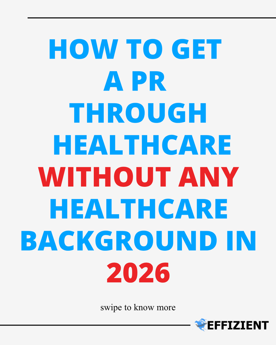 effizientcanada's tweet photo. How to get PR through Healthcare without healthcare background in 2026?

Swipe to know more

Contact us:
Our Website: https://t.co/RskhtsIets
Call/WhatsApp: +1 226-774-9168
 
#CanadaPR #HealthcarePR #PSWProgram #NurseAide #CanadaImmigration #ExpressEntry2026 https://t.co/ShL2FB4Y5h