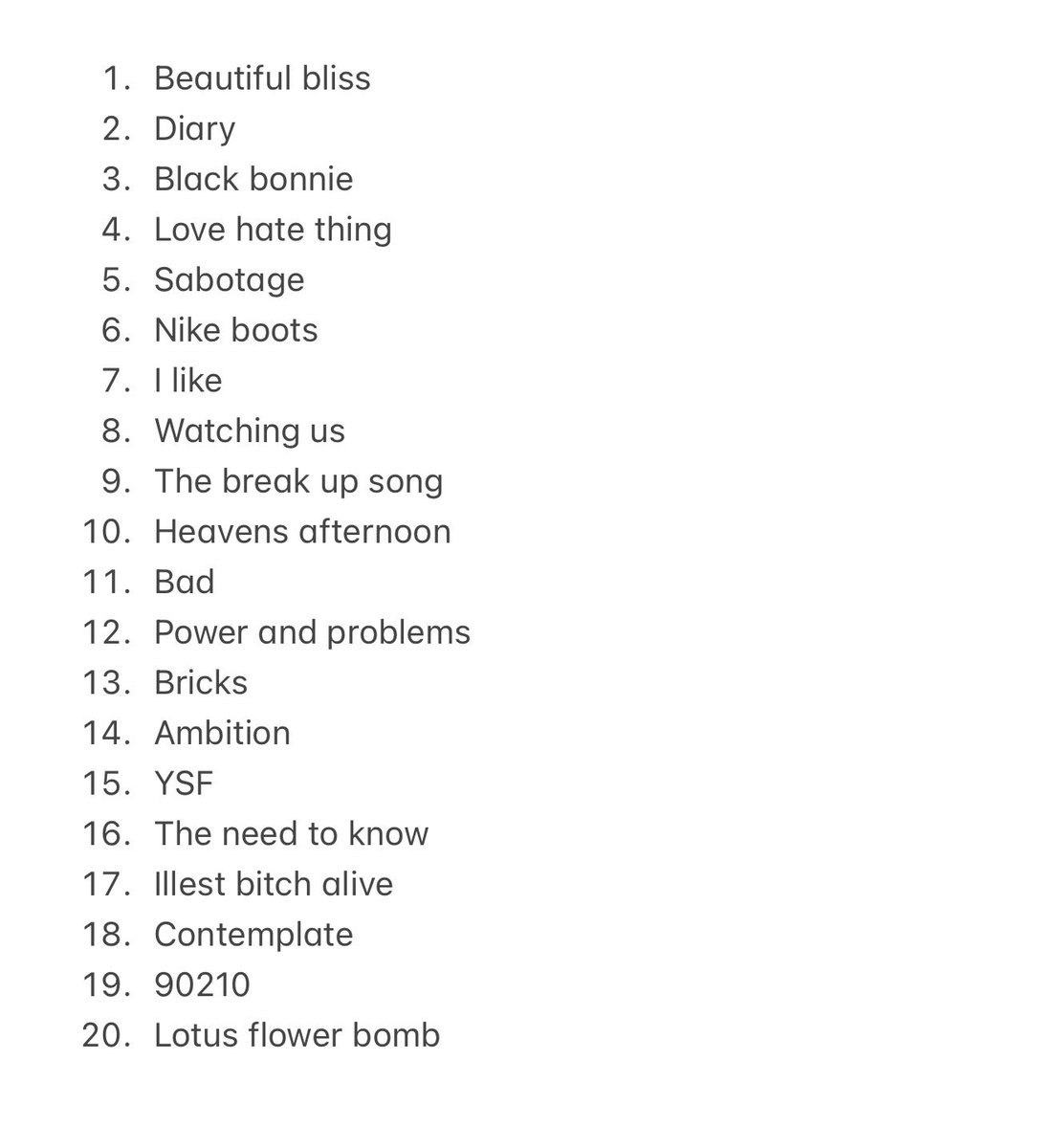 Mr_Amps's tweet image. Top 20 @Wale 👍🏿