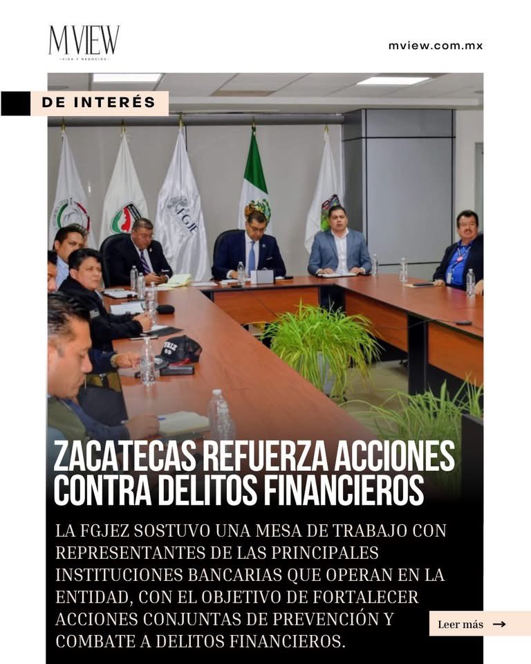 MVIEW_MX's tweet image. Fraudes digitales, extorsiones y estafas motivan nuevas medidas de seguridad en Zacatecas. 

Autoridades y 11 instituciones bancarias construyen una agenda conjunta para fortalecer la prevención y proteger el patrimonio de los usuarios.

👉: mview.com.mx/zacatecas-refu…

#MVIEW
