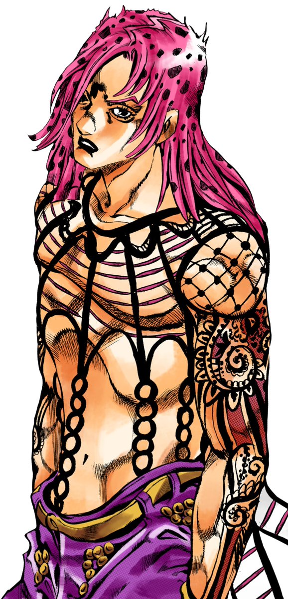 JJBAFD's tweet image. Golden Wind outfit designs inspired by fashion!

Starting with Diavolo, inspired by a Bloomingdale shopping bag