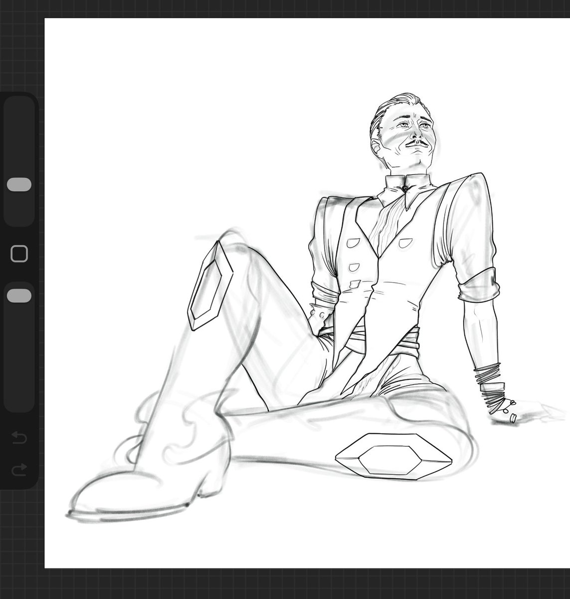 Bad mood, good mood… no difference. I always end up wanting to draw only Emmrich

#EmmrichVolkarin