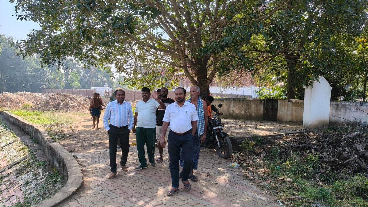 Supervision of BGBO Project (Bhoga Mandap at Jagannath Temple ) at Pratapgiri, S Gopal Pur Panchayat